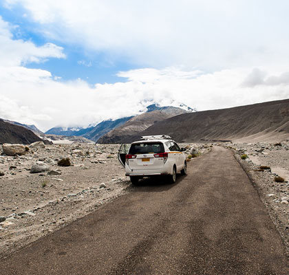 Chandigarh to Leh Self Drive Car